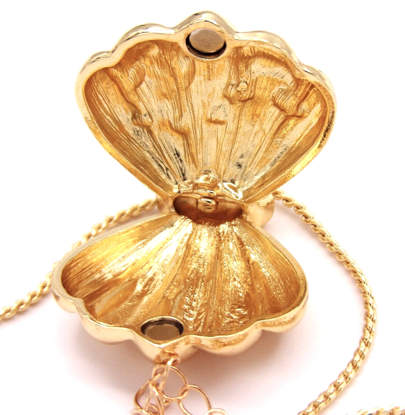 Mermaid Melody Locket Seashell Necklace Inspired from the Little Mermaid Ariel