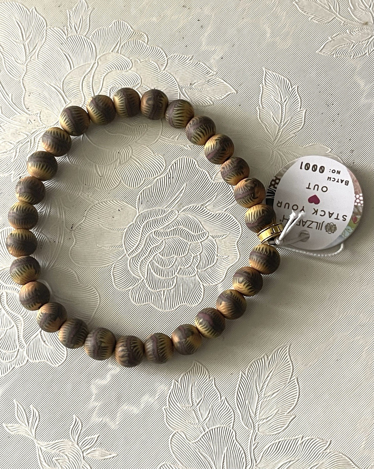 Jilzarah Stretch Bracelet – Handmade Clay Beads