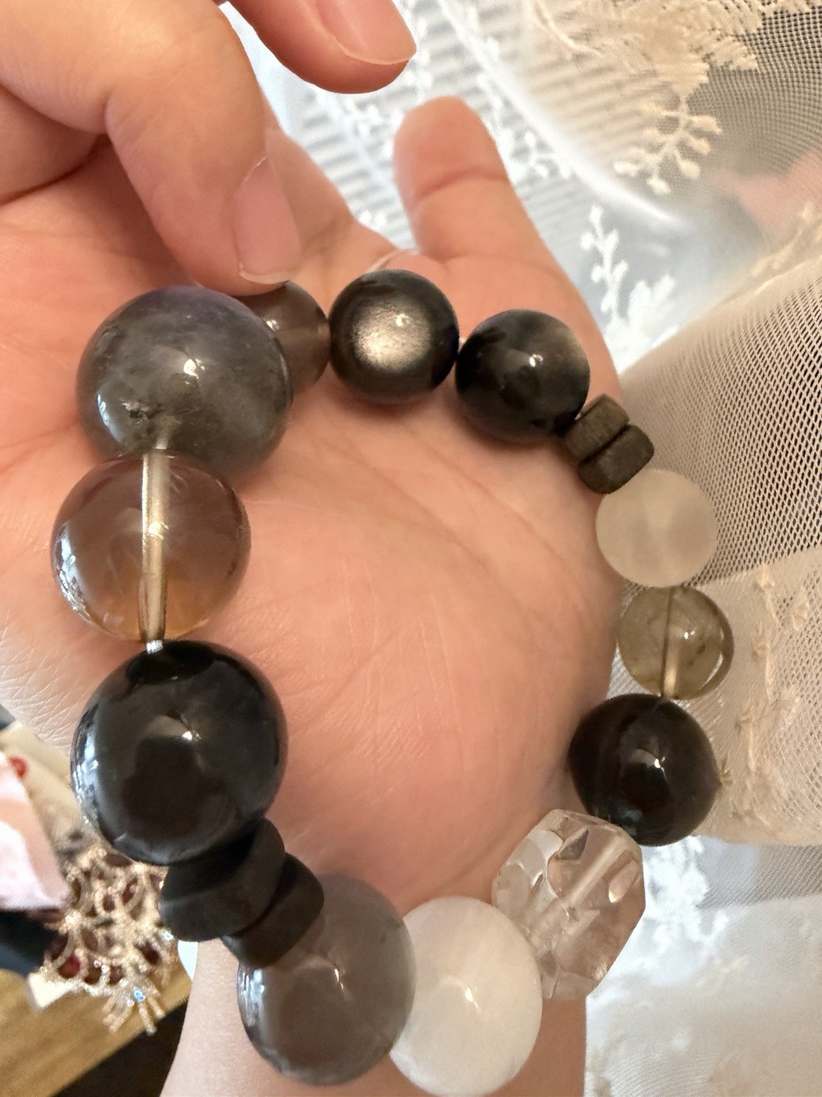 obsidian bracelet
