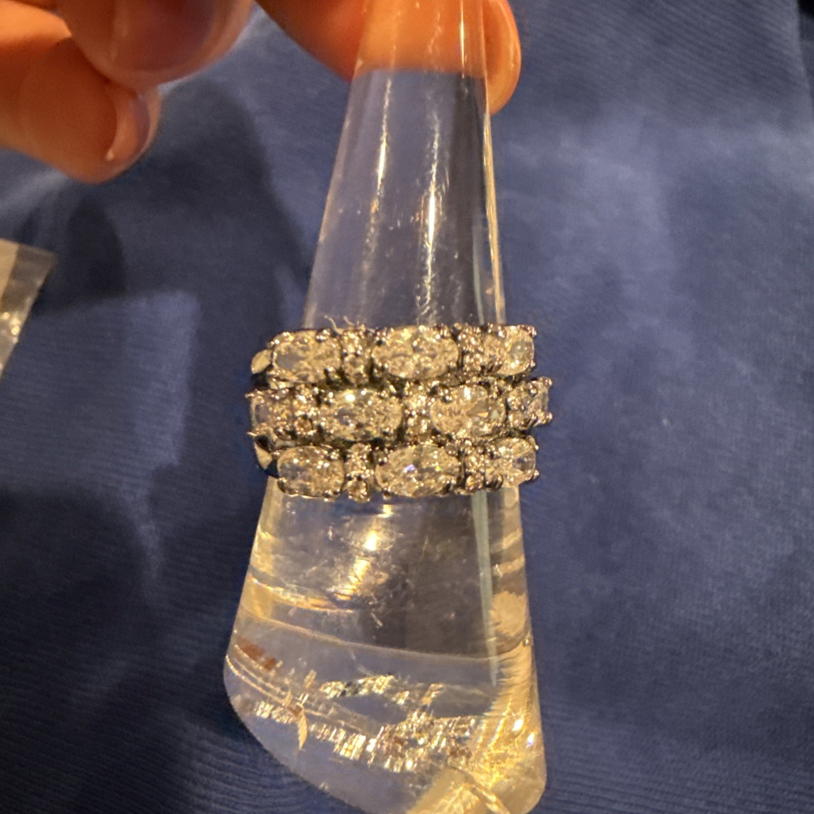 Bomb Party Echoing Summer Kisses Hematite Plating Size 7