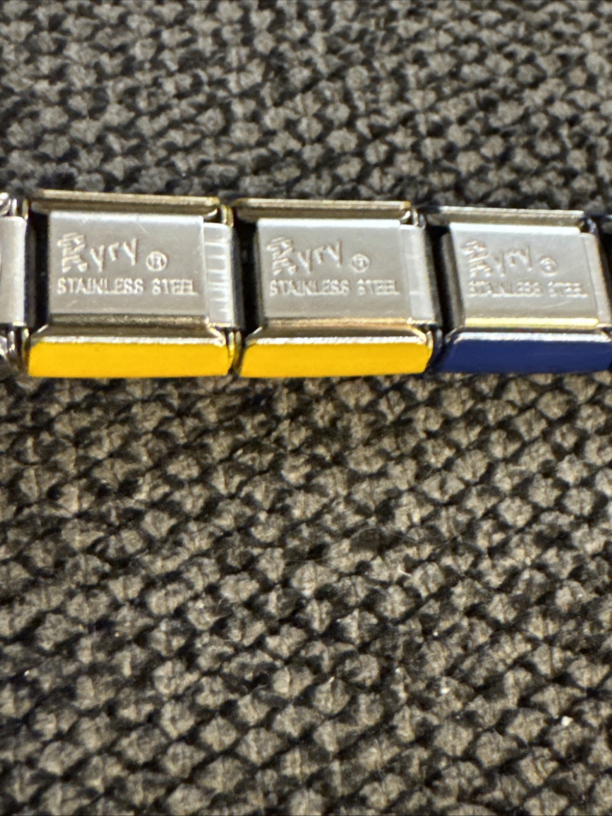 Michigan Wolverines Licensed Casa d’oro Italian Charm 9mm Bracelet