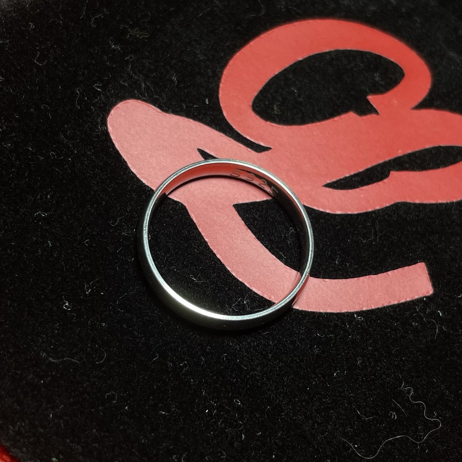 .925 Sterling Silver Filled Classic Comfort-Fit Round Edge Band Ring Size 10 4MM