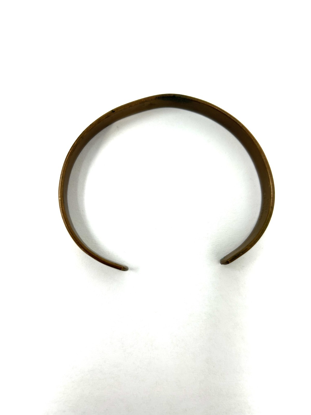 Lexis Solid Copper Cuff Bracelet 7” Arthritis Care Adjustable made in USA 17.7gr