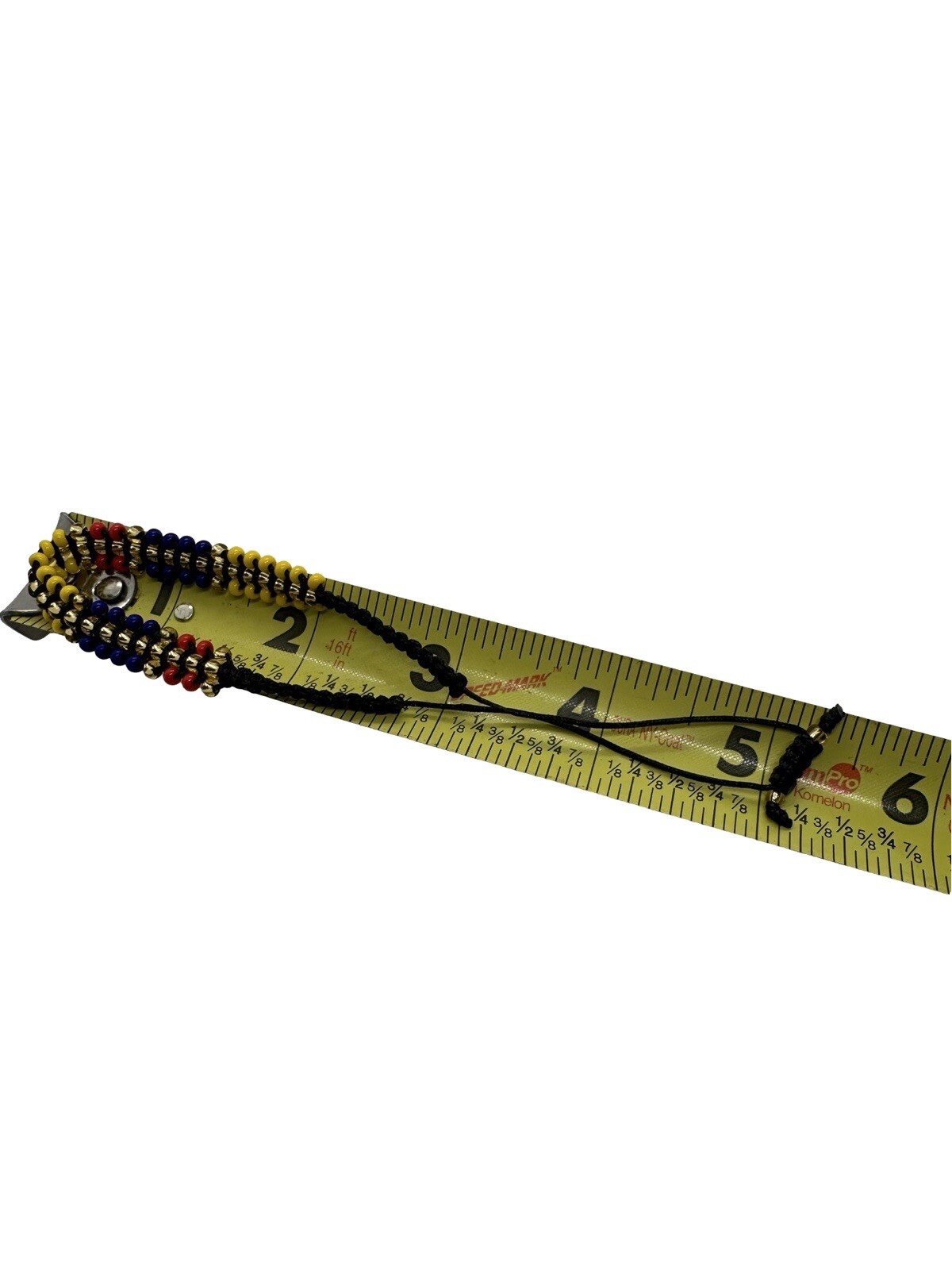 Colombia Handmade Adjustable Bracelet – Colombia Flag Colors Unisex
