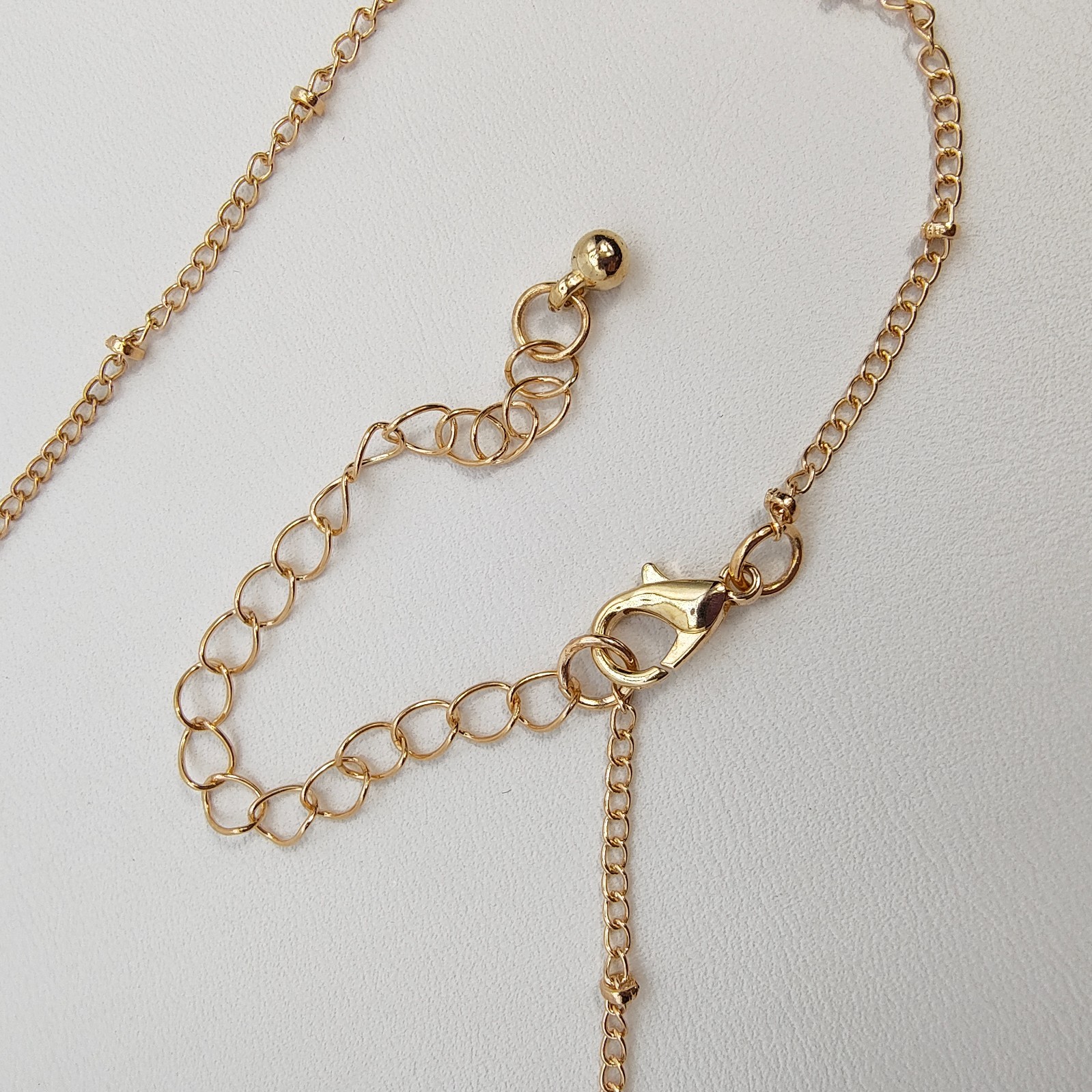 Layered Nautical Shell Starfish Gold Tone Chain Necklace 4 Piece Set Beach