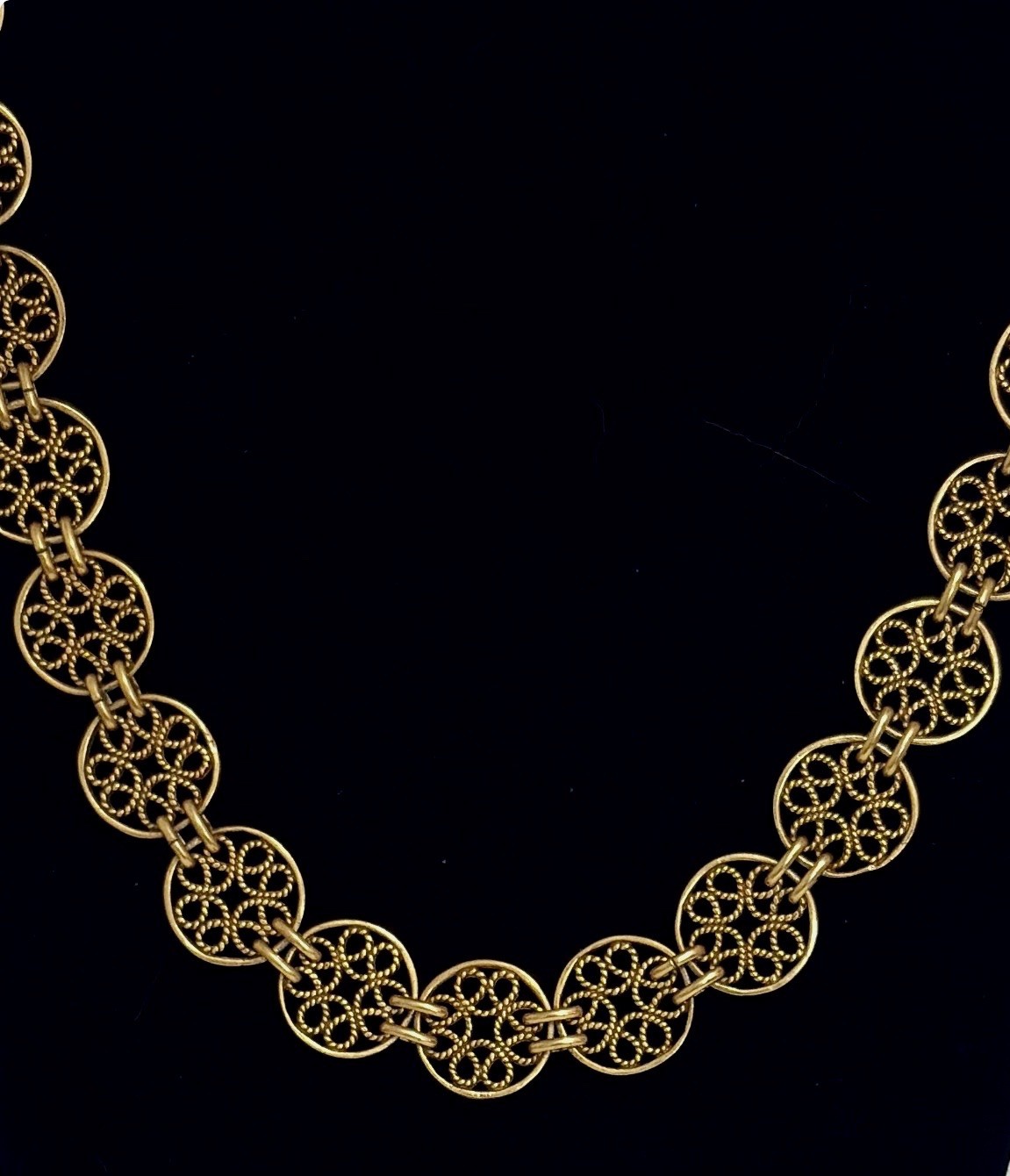 Renaissance Fair-Themed Bronze Necklaces and Matching Earrings