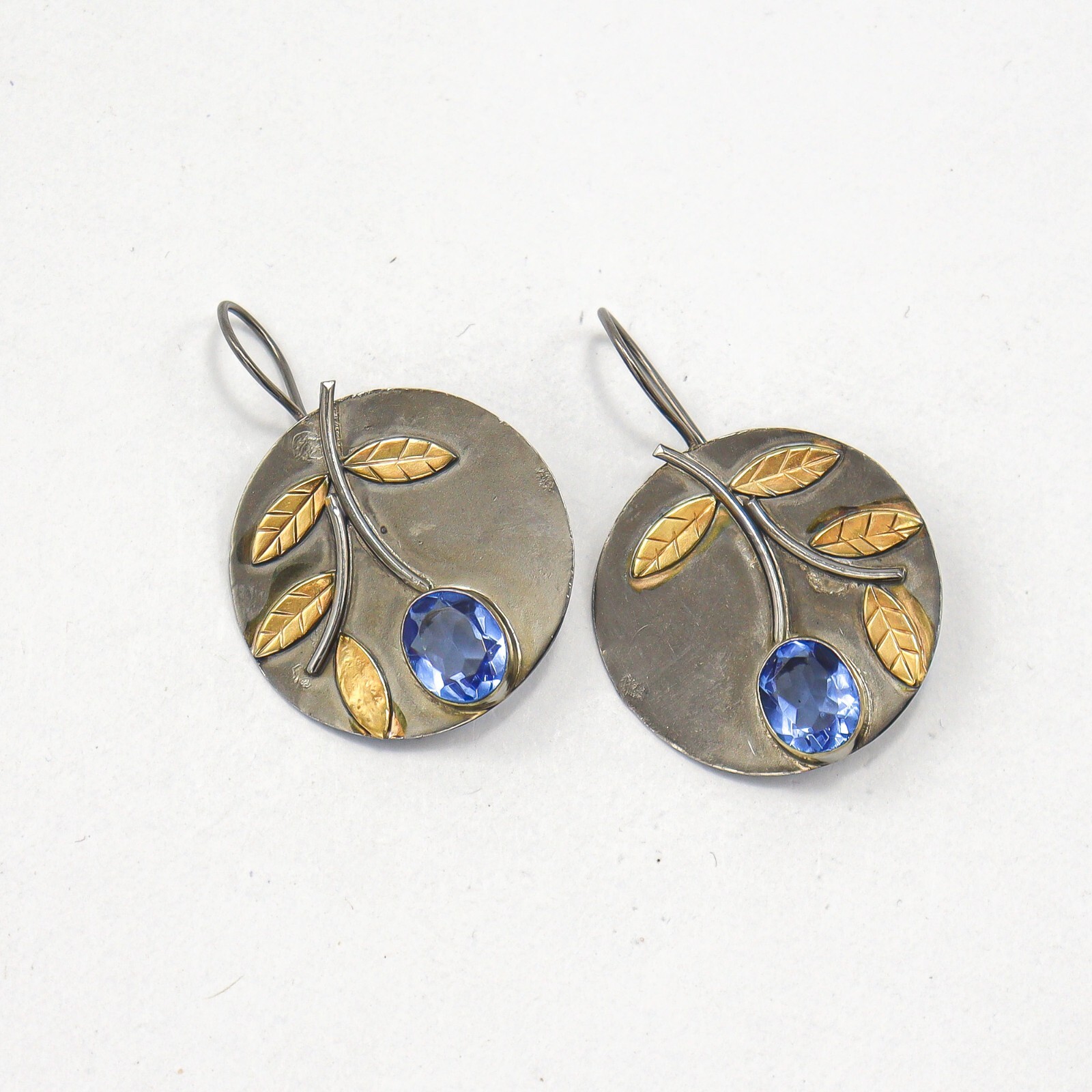 Tanzanite Gemstone 925 Silver Earrings Handmade Jewelry 1.95″ For Wadding Gifts