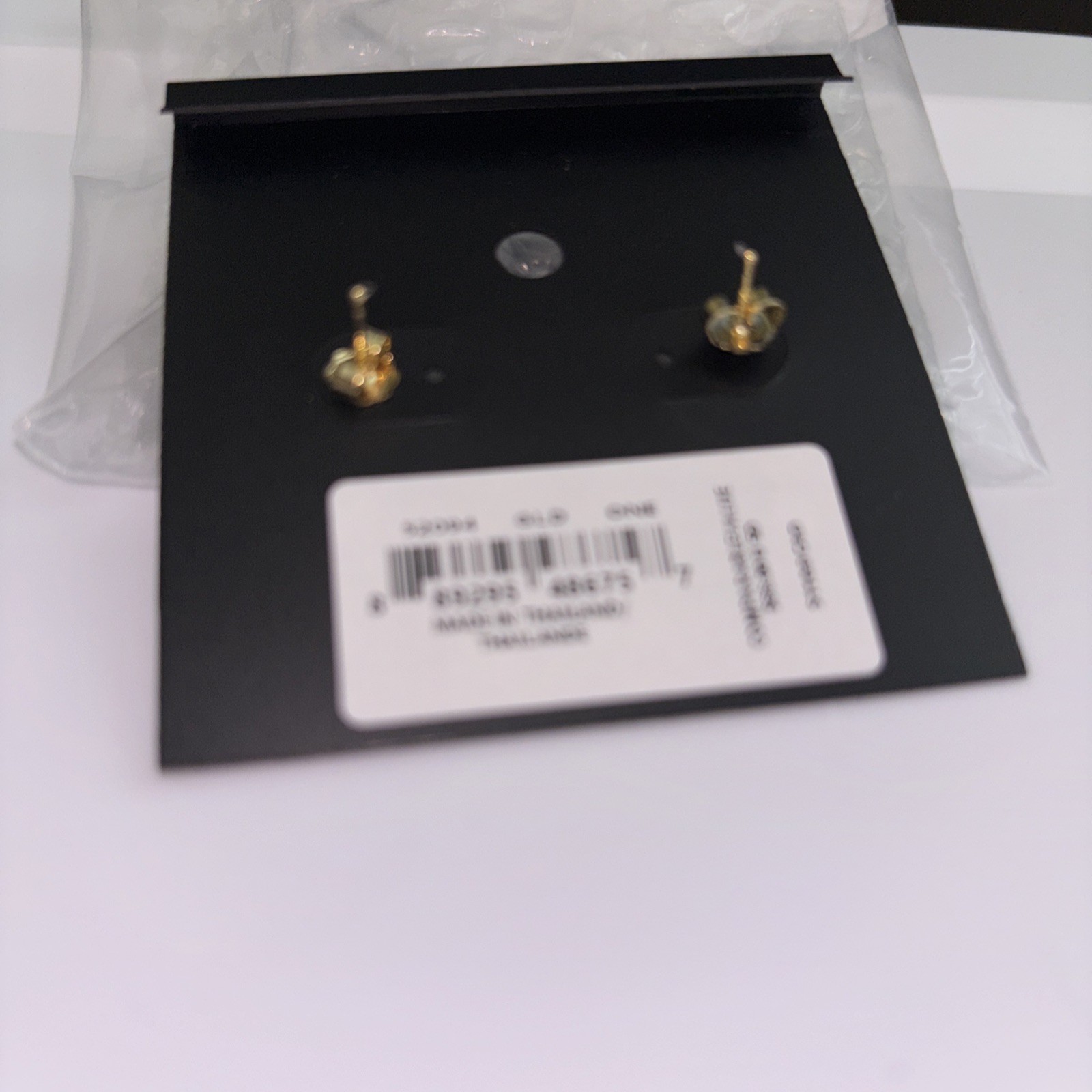 Coach Heart Drop Earrings Light Green Enamel Gold C Logo NWT on Card