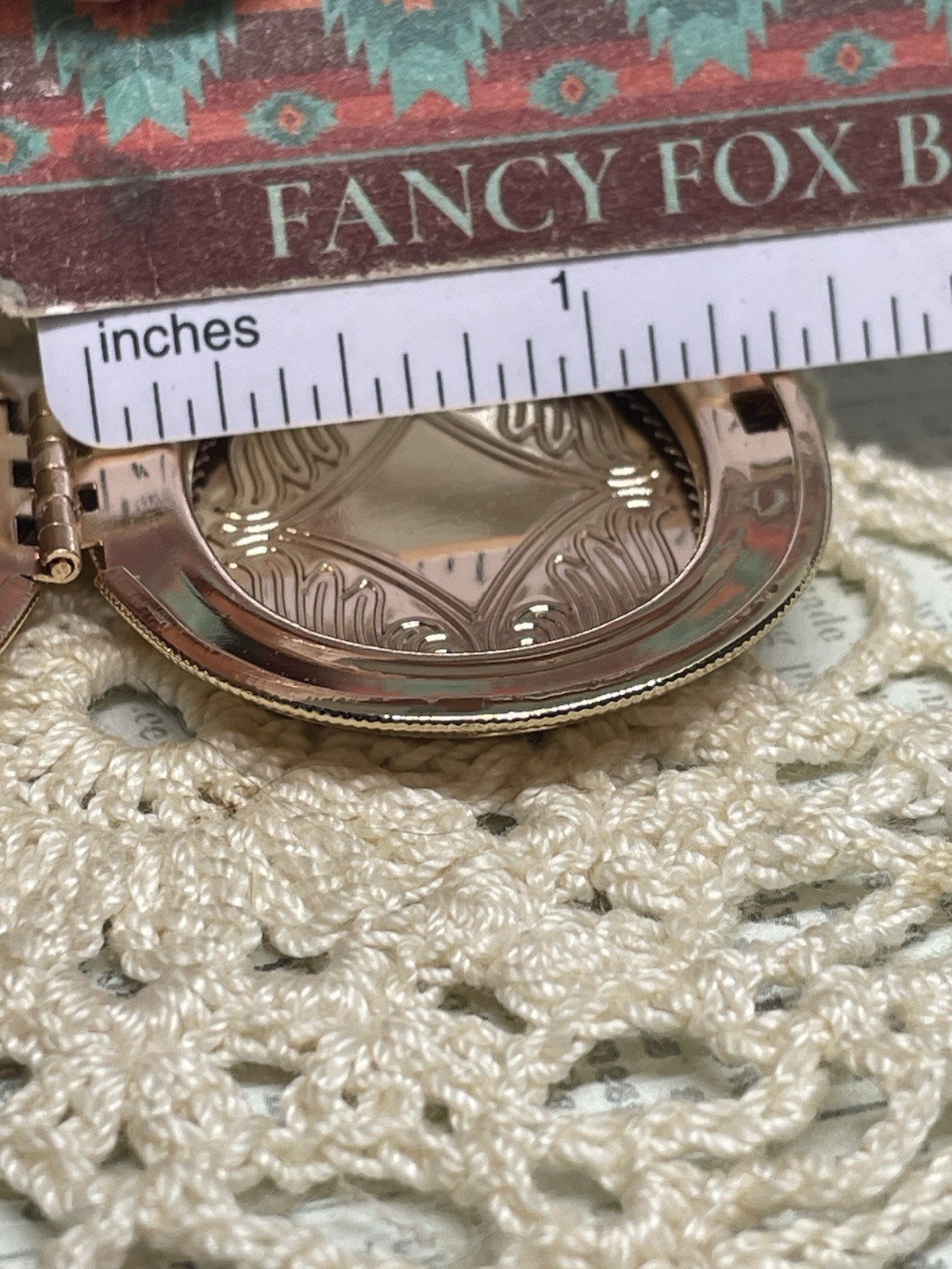 Rose Gold Photo Locket Opal Wedding Necklace Mom Daughter Birthday Anniversary