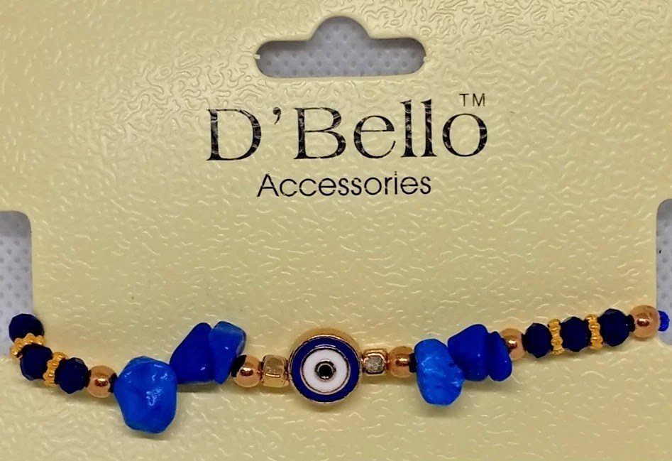 Do D’Bello Accessories Bracelet Evil Eye Blue Beaded Bracelet