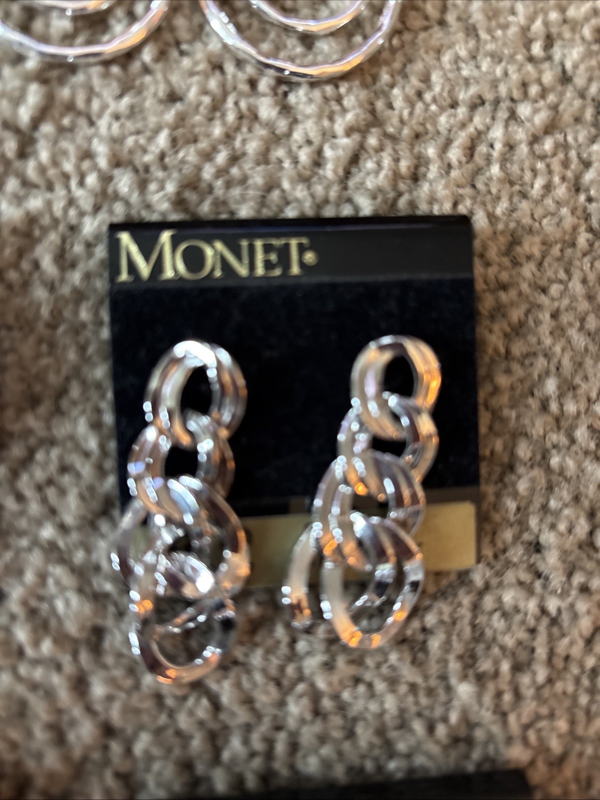 NEW Silver Color Pierced Earring All Shape Size Alfani, Monet, Trifari, Woodward