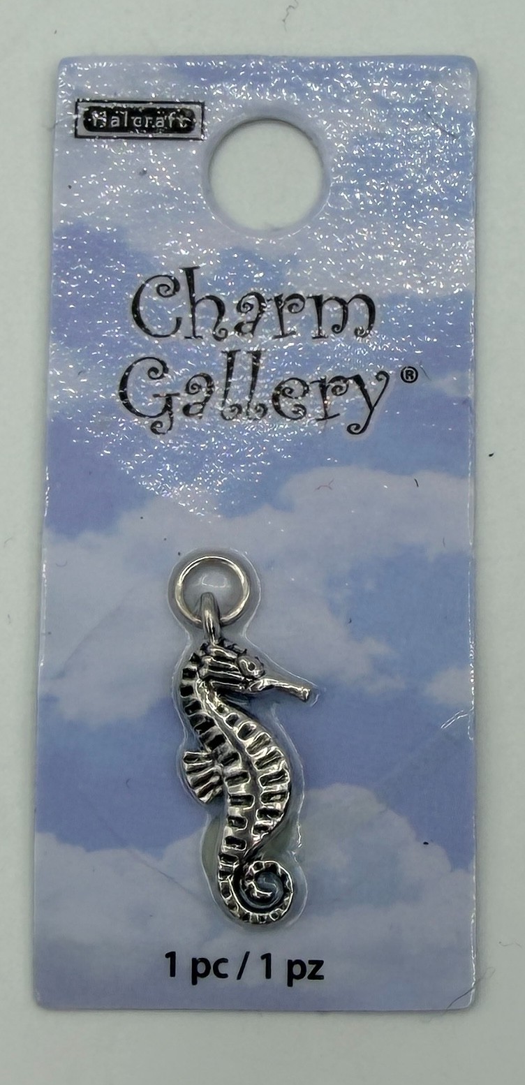 Charm Gallery Silver Tone Charm for Bracelet Beach Sea life Jewelry Making New