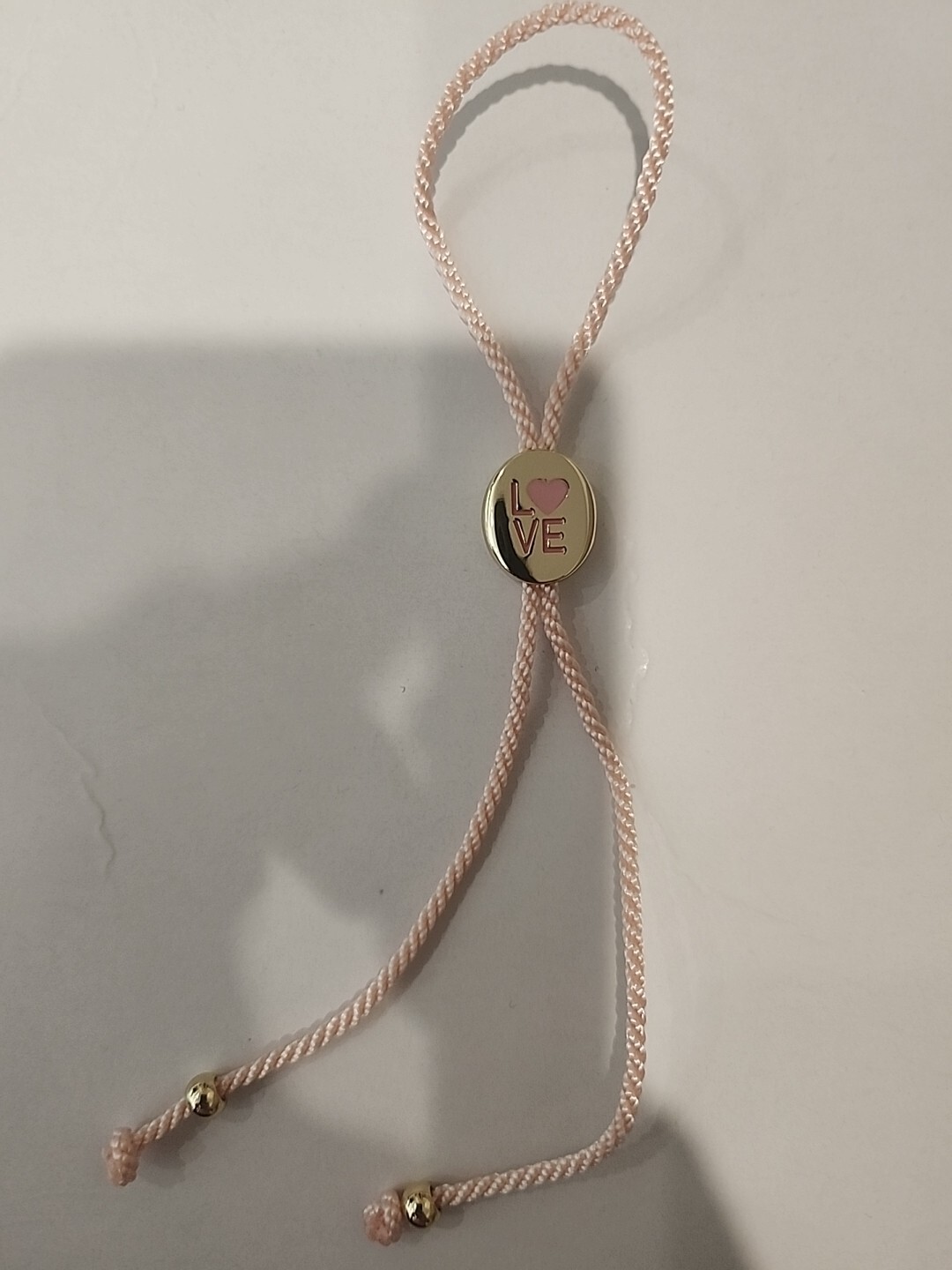 Ralph Lauren Bracelet Pink Pony Breast Cancer Awareness Charm Adjustable Gift