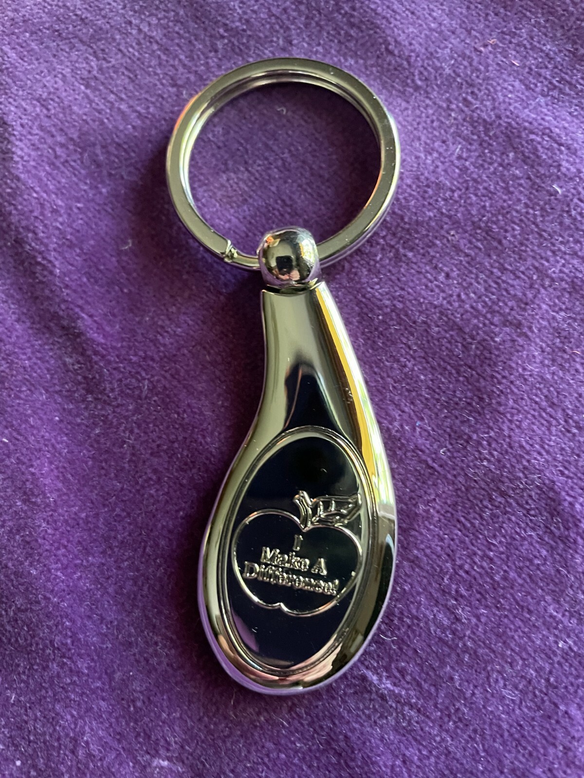 Key Chain, Make A Difference , Graduate Gift, Stainless Steal, New!