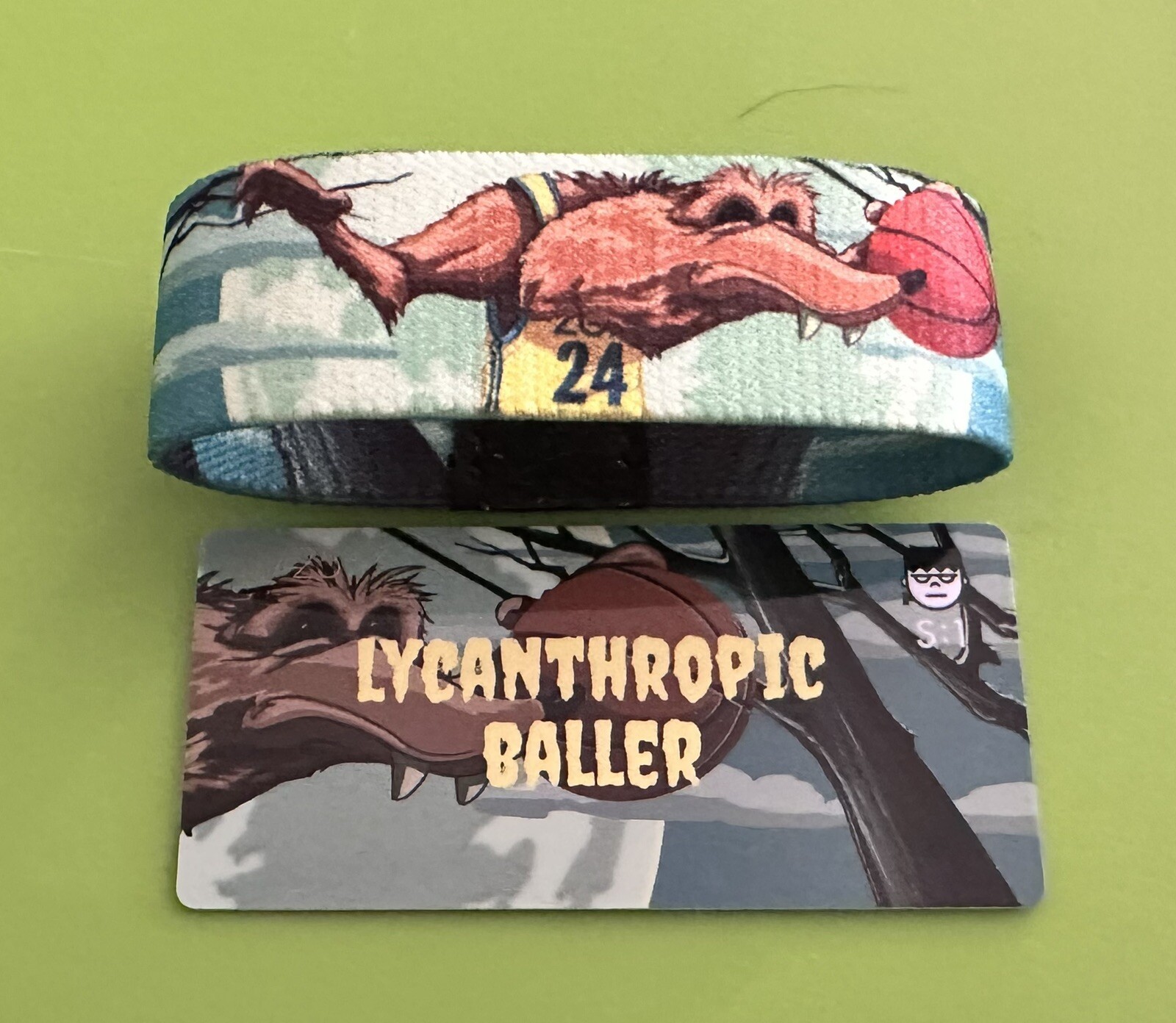 Lycanthropic Baller Zox Band Bracelet With Card Size Medium
