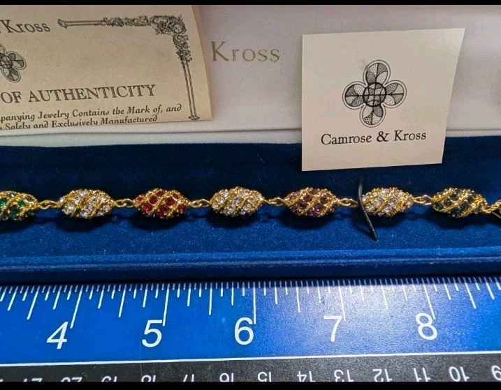 CAMROSE & KROSS JACQUELINE KENNEDY ROYAL EGG BRACELET