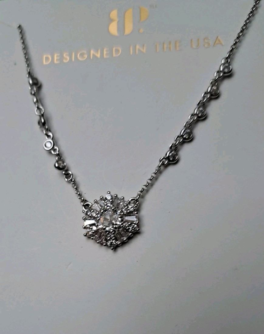 Bomb Party Lumina Necklace Clarity In Motion NIB Hematite NK44896