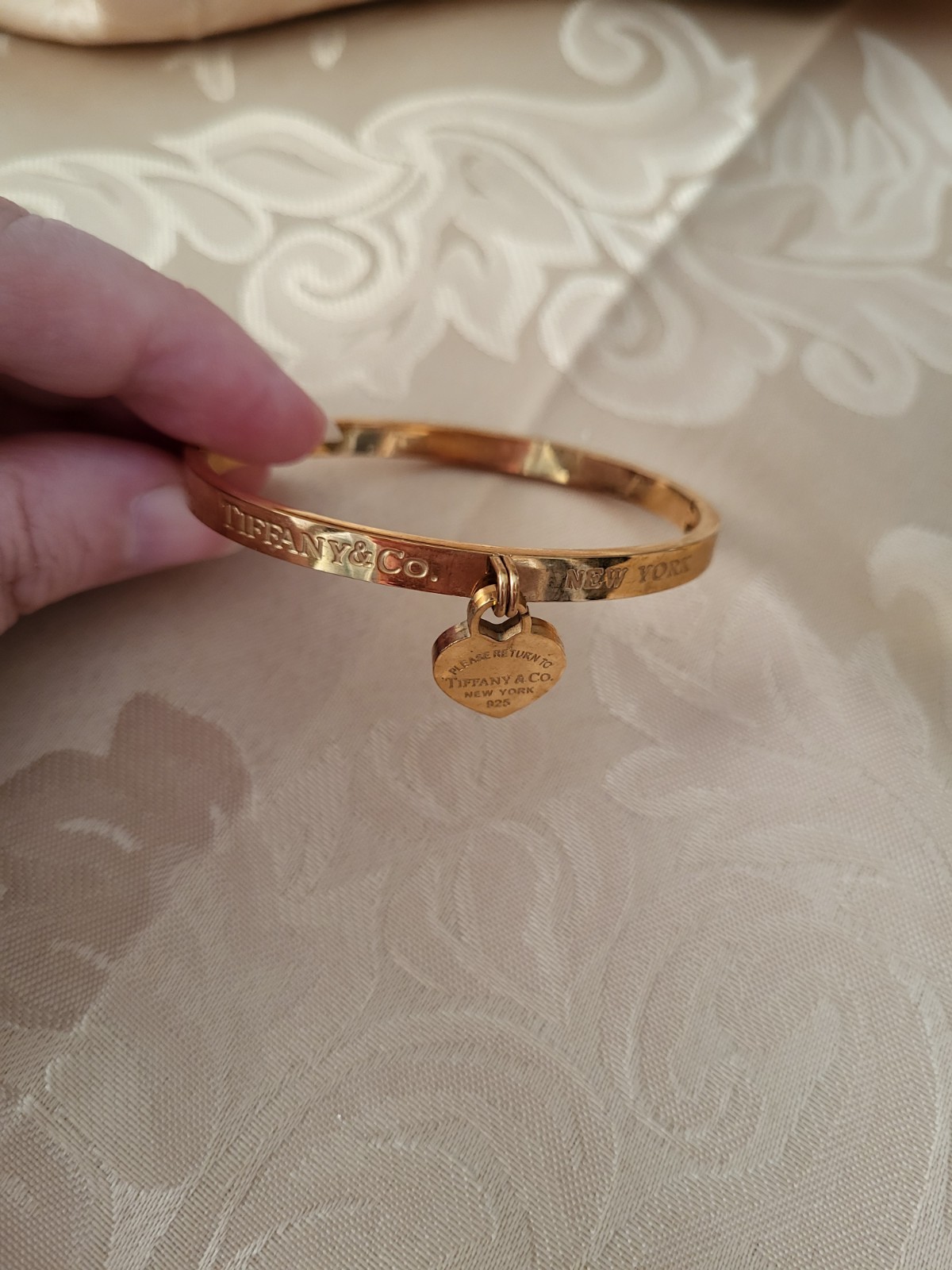 Tiffany & Co Lookalike, Fake Bracelet With Charm