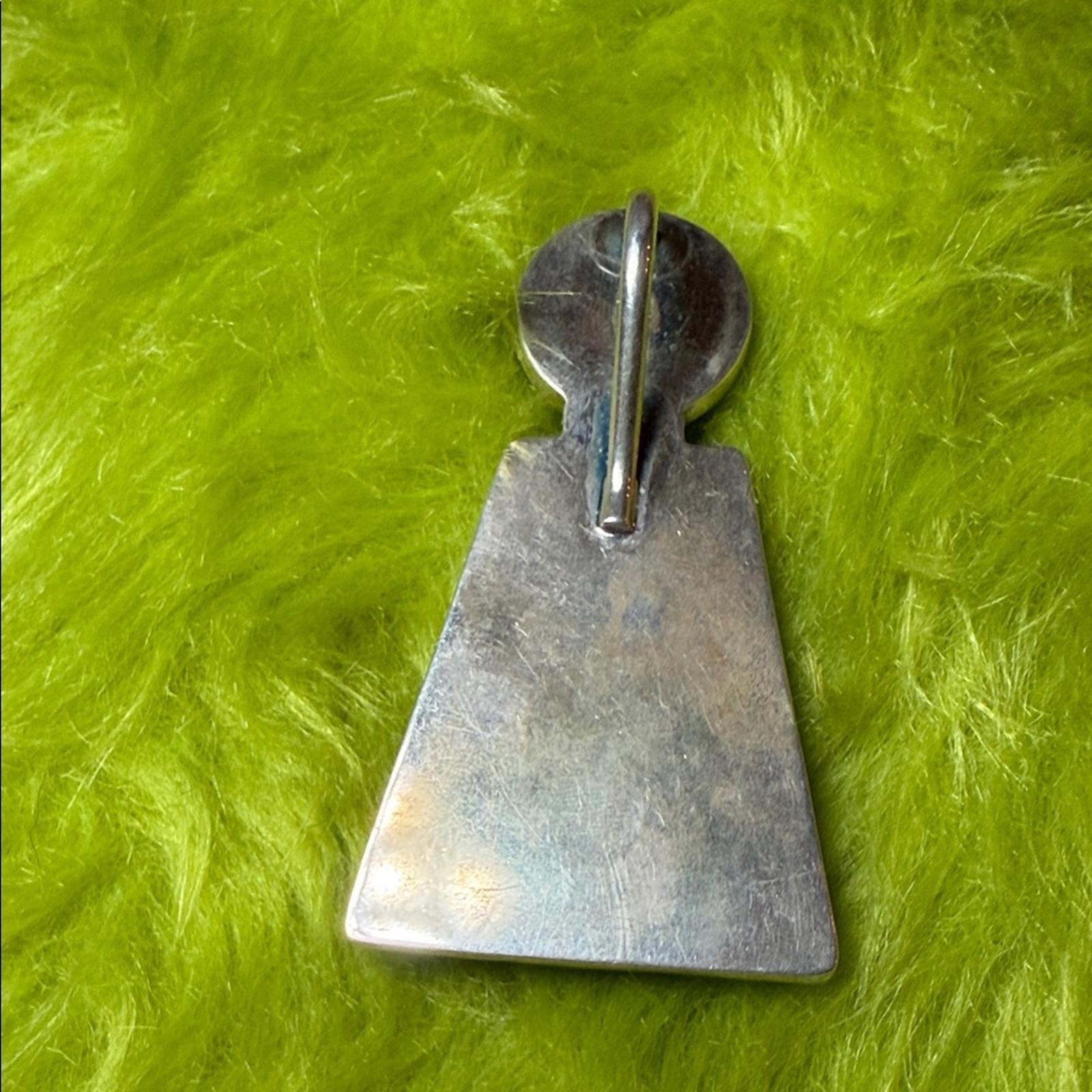 Jay King Chrysocolla Pendant Sterling Silver 925 Mine Finds