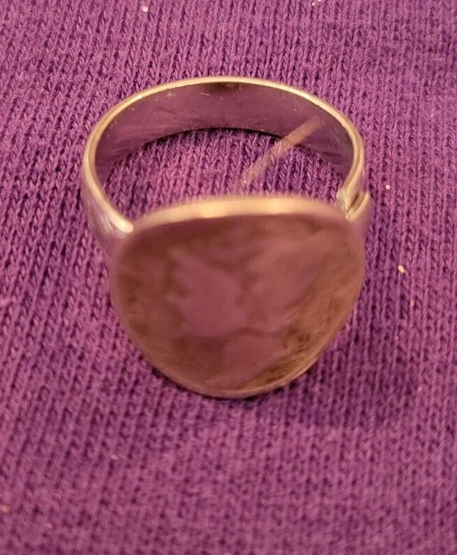 Vintage Silver Ladies Mercury 1943 Dime Ring – Size 7.5