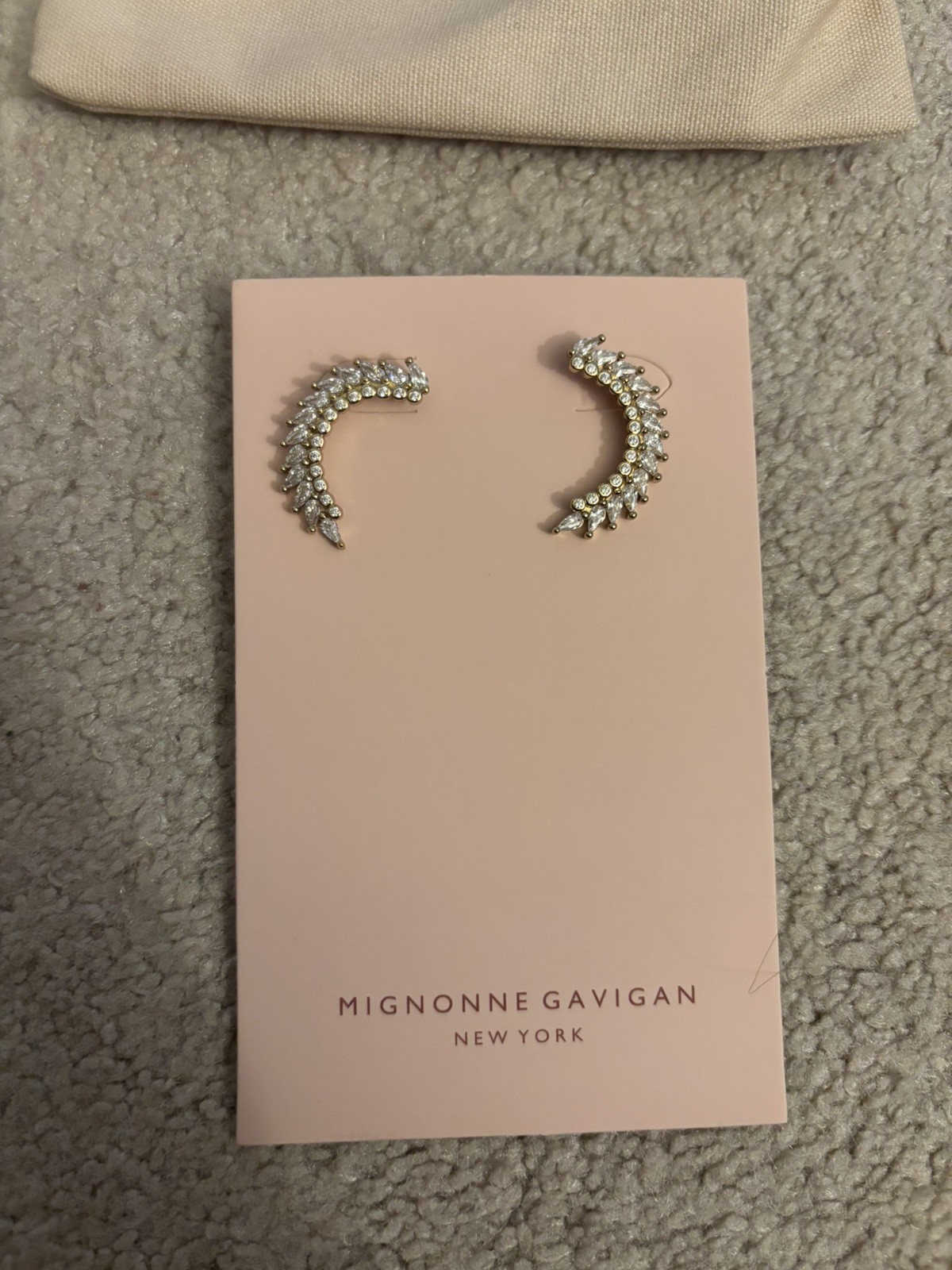Mignonne Gavigan Half Crescent Madeline Earrings