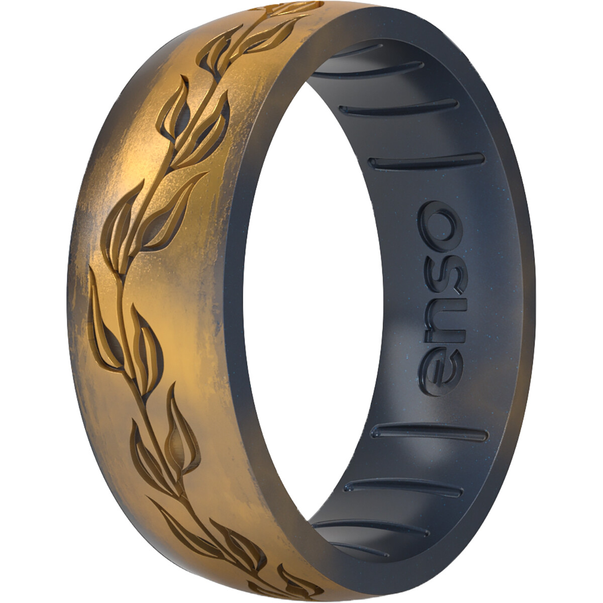 Enso Rings Lord of the Rings Shire Leaf Classic Silicone Ring