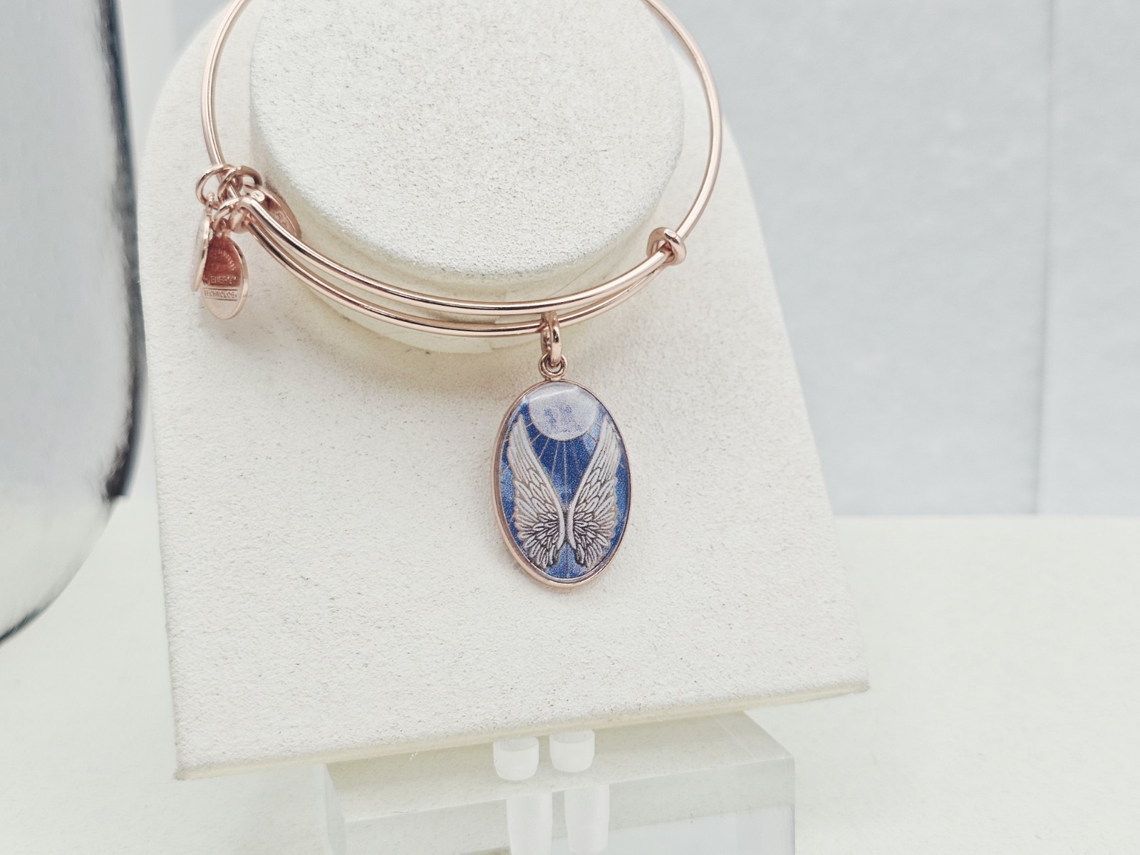 Alex and Ani GUARDIAN ANGEL CYBER MONDAY Shiny Rose Bangle 💕