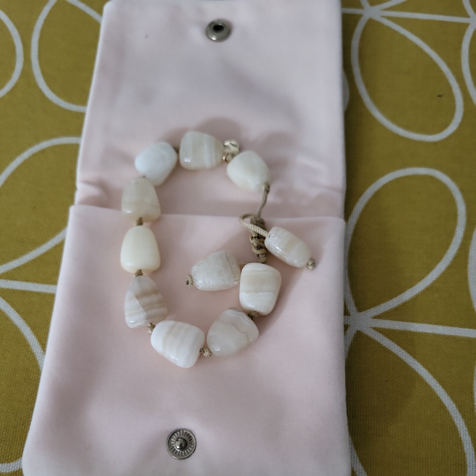 Women’s Lola Rose Adjustable pale cream bracelet Excellent Condition