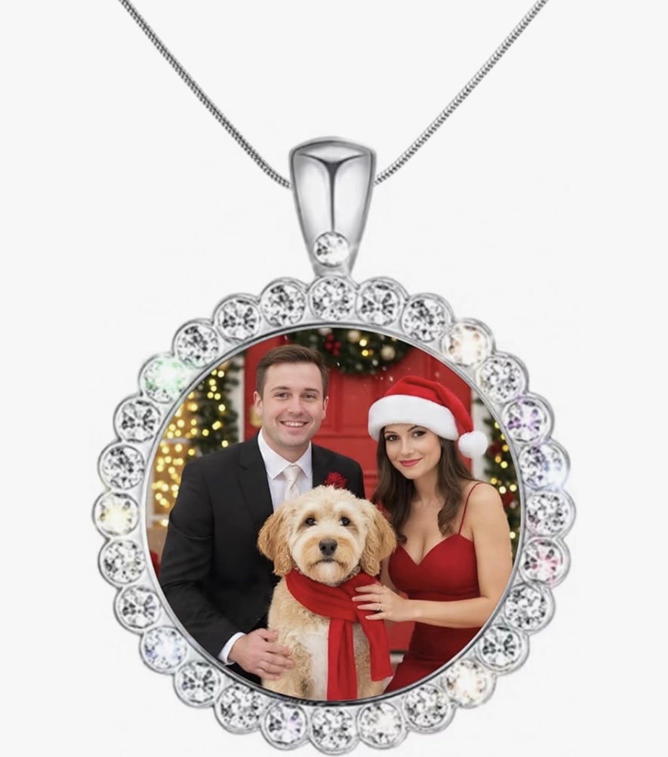 Necklace for Mom, personalized With Picture, Valentine’s Day , Mother’s Day