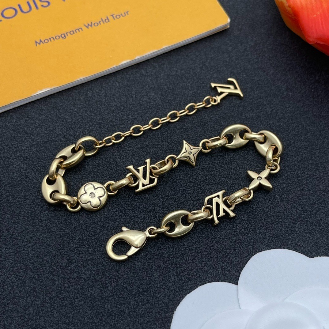 LOUIS VUITTON Bracelet Monogram Colorful Beautifull Excellent Goregeous