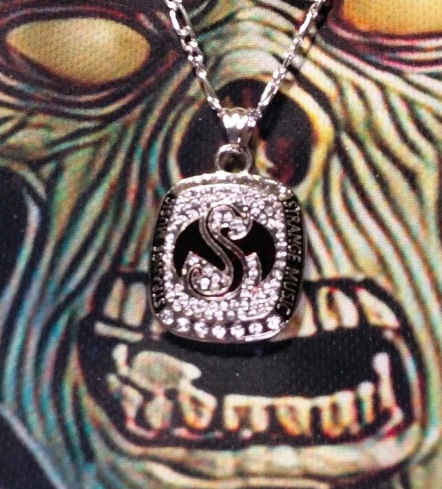 Strange Music Tech N9ne Snake & Bat Charm On 26″ Chain With Lobster Claw Clasp