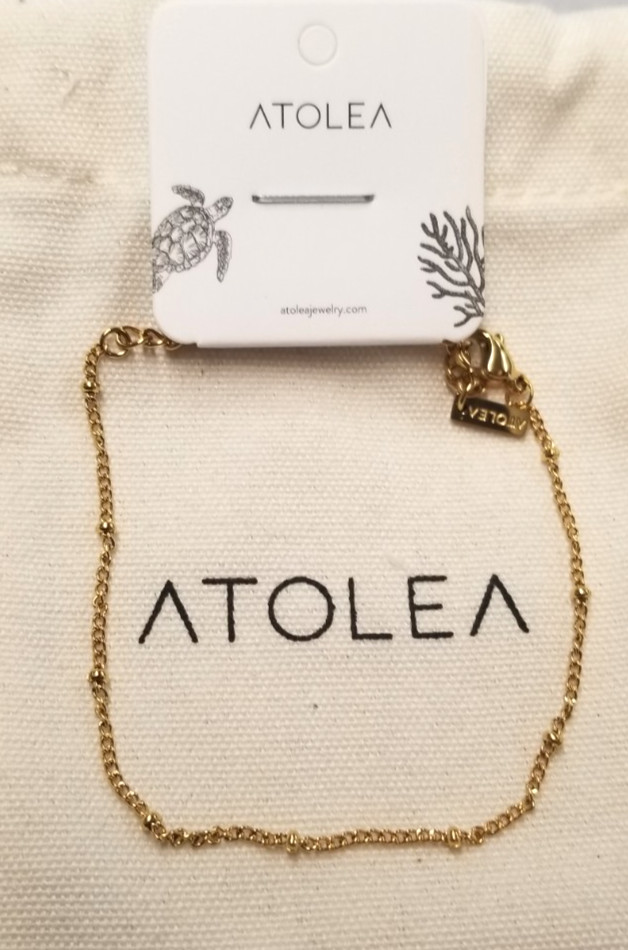 Atolea Classy Satellite Chain Bracelet 6″+2″