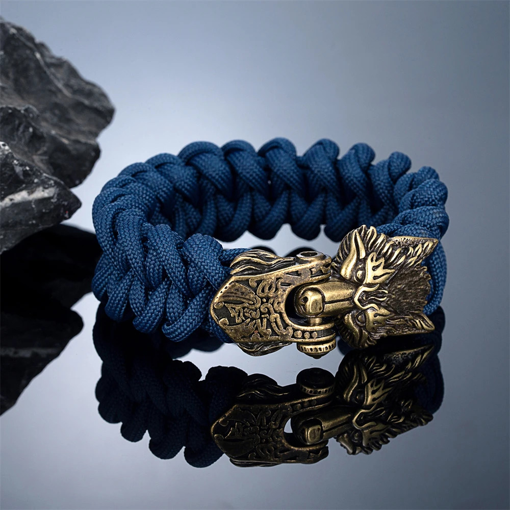 Sparkling Wolf Bracelet Cuff Bangle Womens Gift