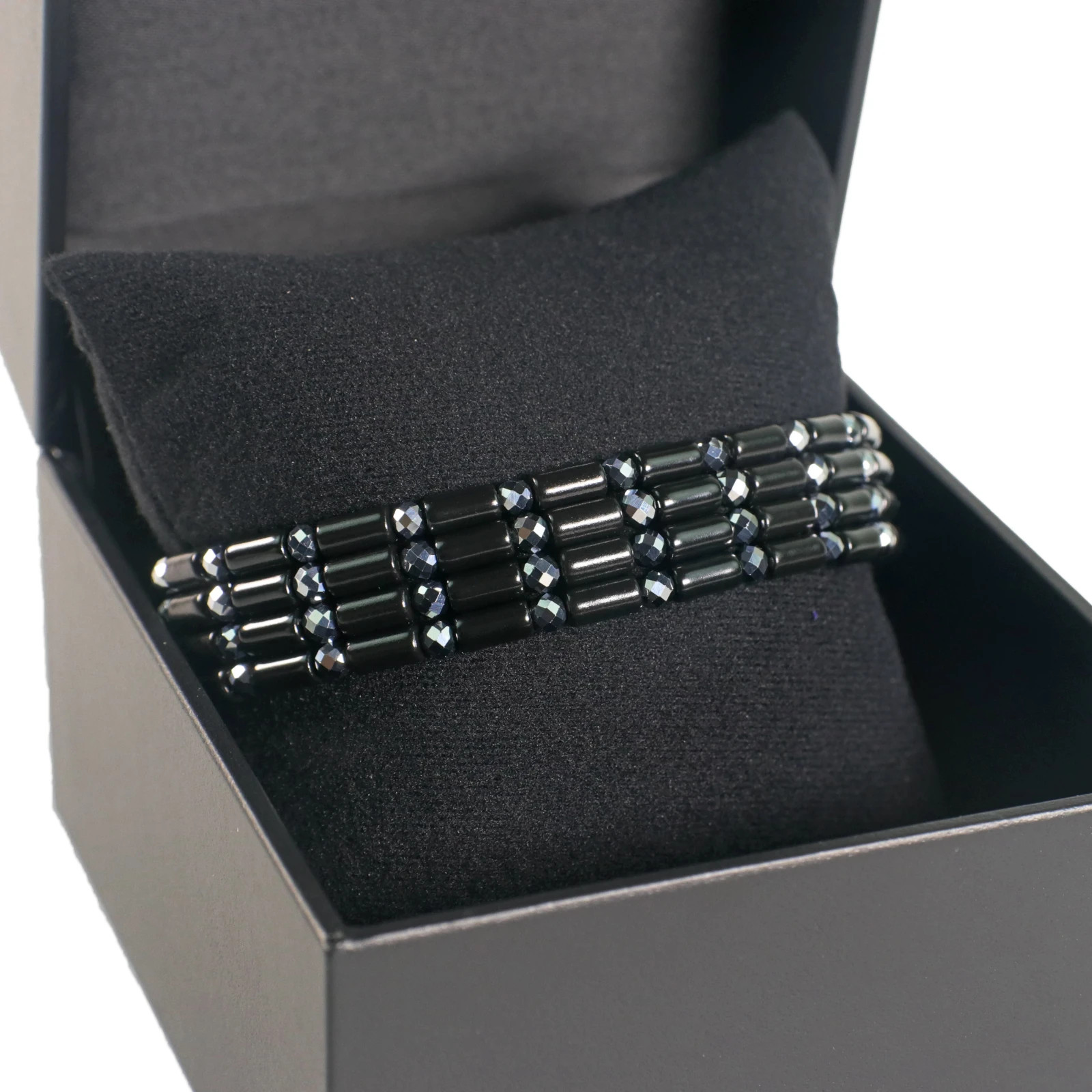 RESETTON Magnetic Bracelet Black 27in Good for Athletes body core Made in Japan