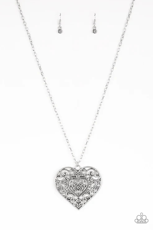 paparazzi silver necklace