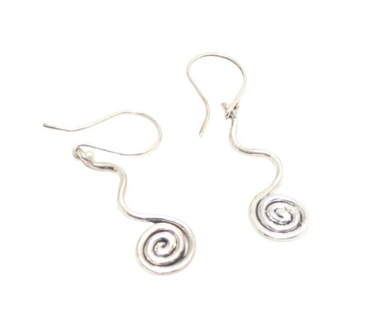 Designer Earrings 925 Sterling Silver Handmade Women Men Handmade Gift