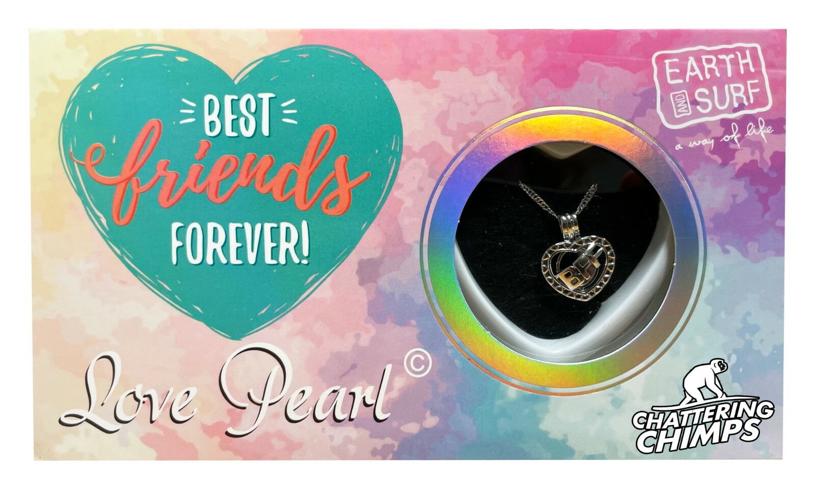 Best Friends Love Wish Pearl Kit DIY Pendant 16: Stainless Steel Necklace