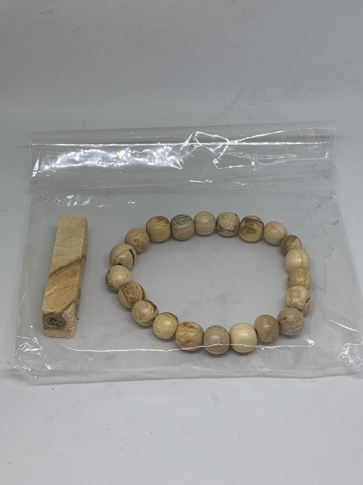9mm Palo Santo Wood Beads Bracelet hand-crafted made for meditation, relaxation