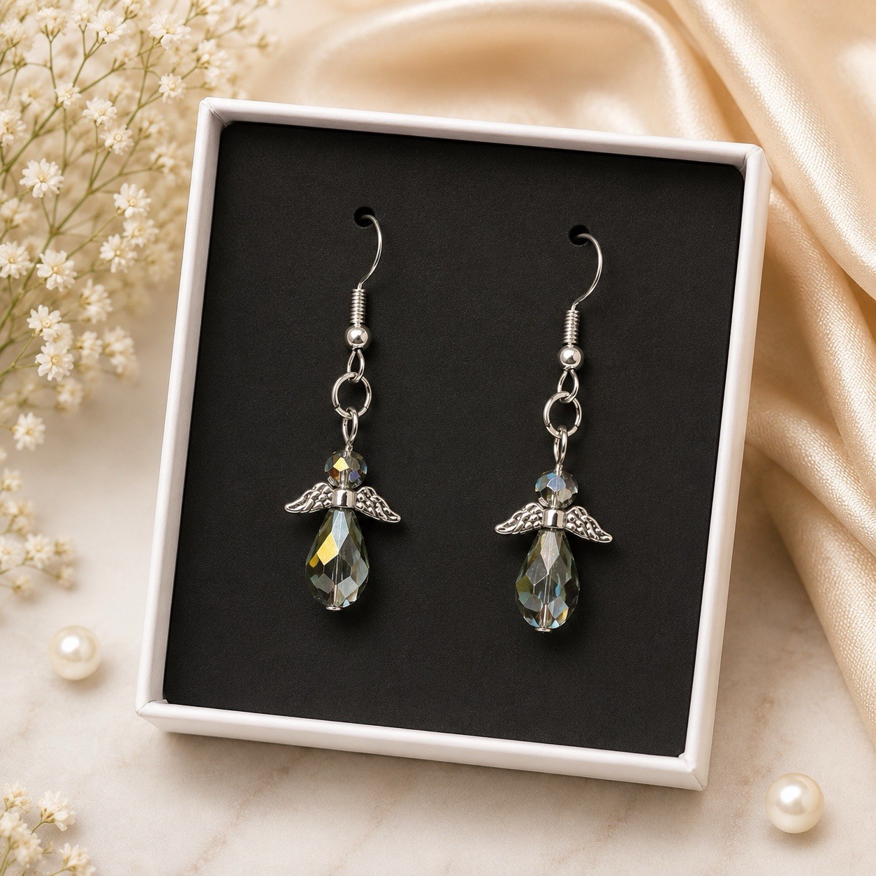 Angel Crystal Earrings