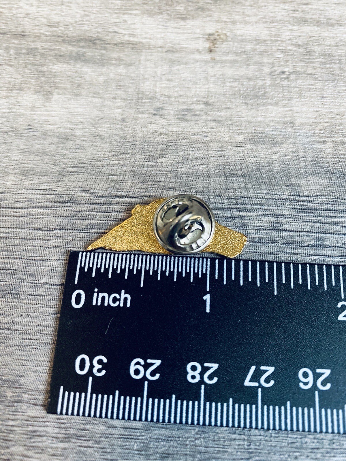 Crested Nuthatch FINE AMERICAN PEWTER 24 kt GOLD FINISH Pin