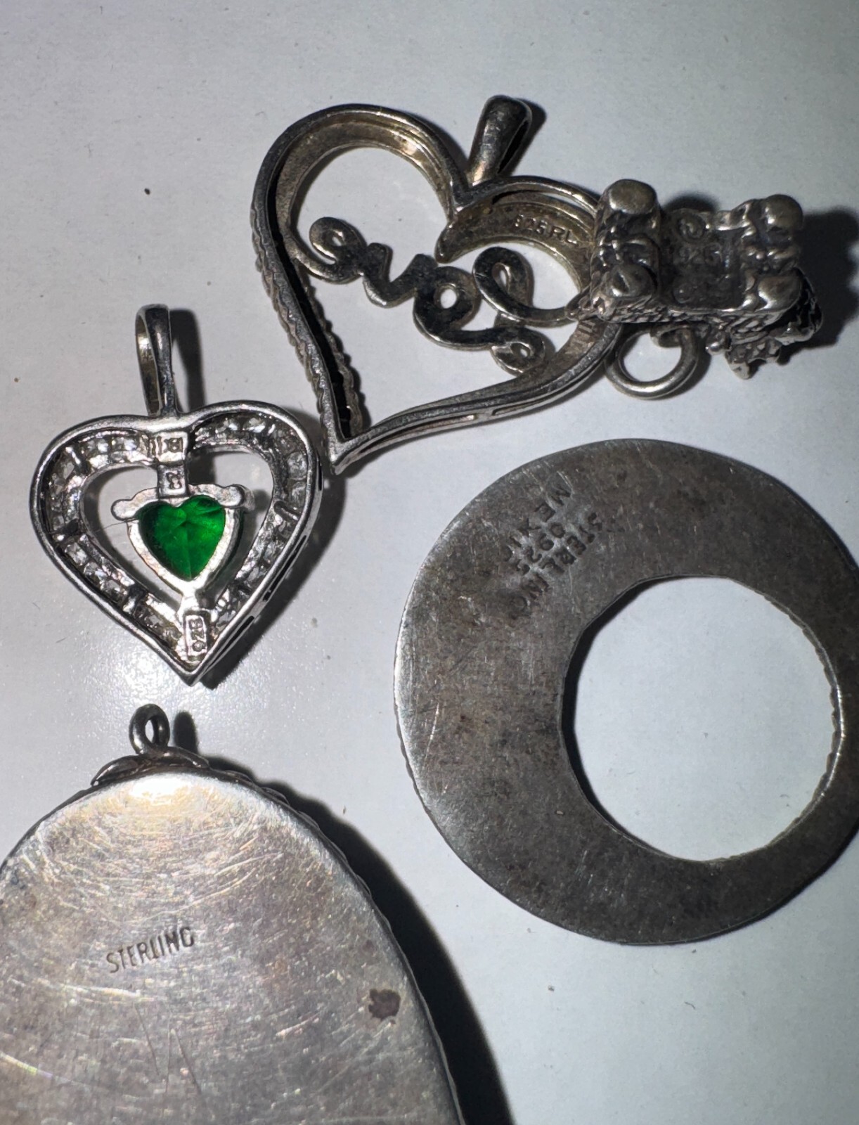 Sterling Silver & Fashion Pendants Charms Hawaii Scottie Guitar & More SS-900