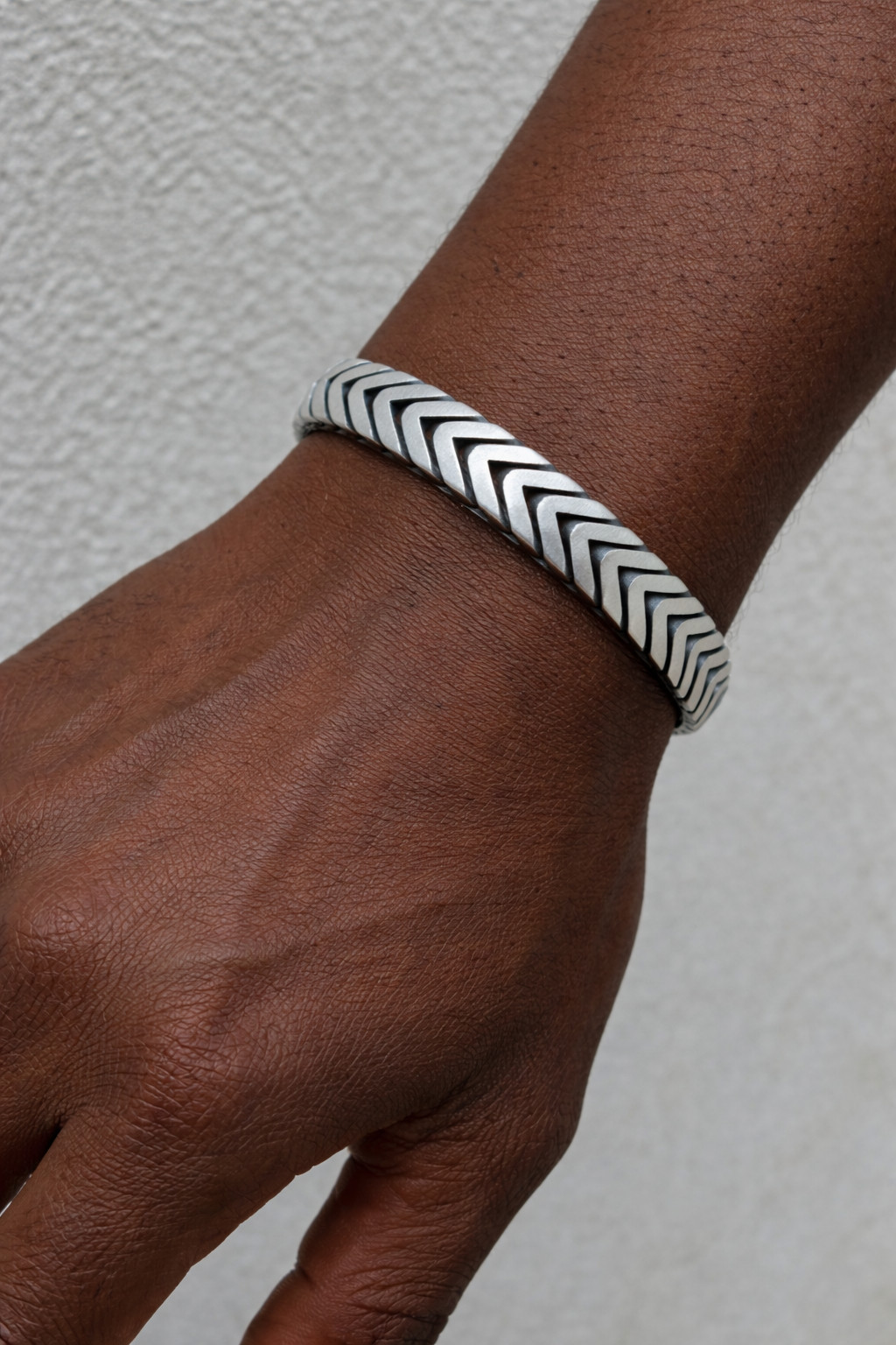 Custom 3 Link Miami Cuban Python Bracelet 12mm Real 925 Silver Oxidized Finish