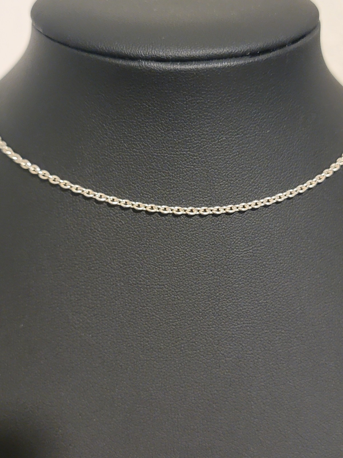 PANDORA Adjustable Cable Chain 17.7 in Sterling Silver Chain Necklace 1.9mm