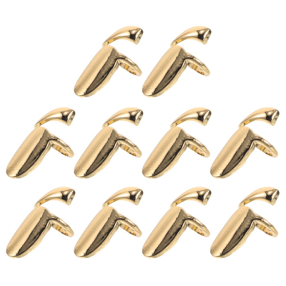 10 Pcs Nail Protection Manicure Fingernail False Tip Rings