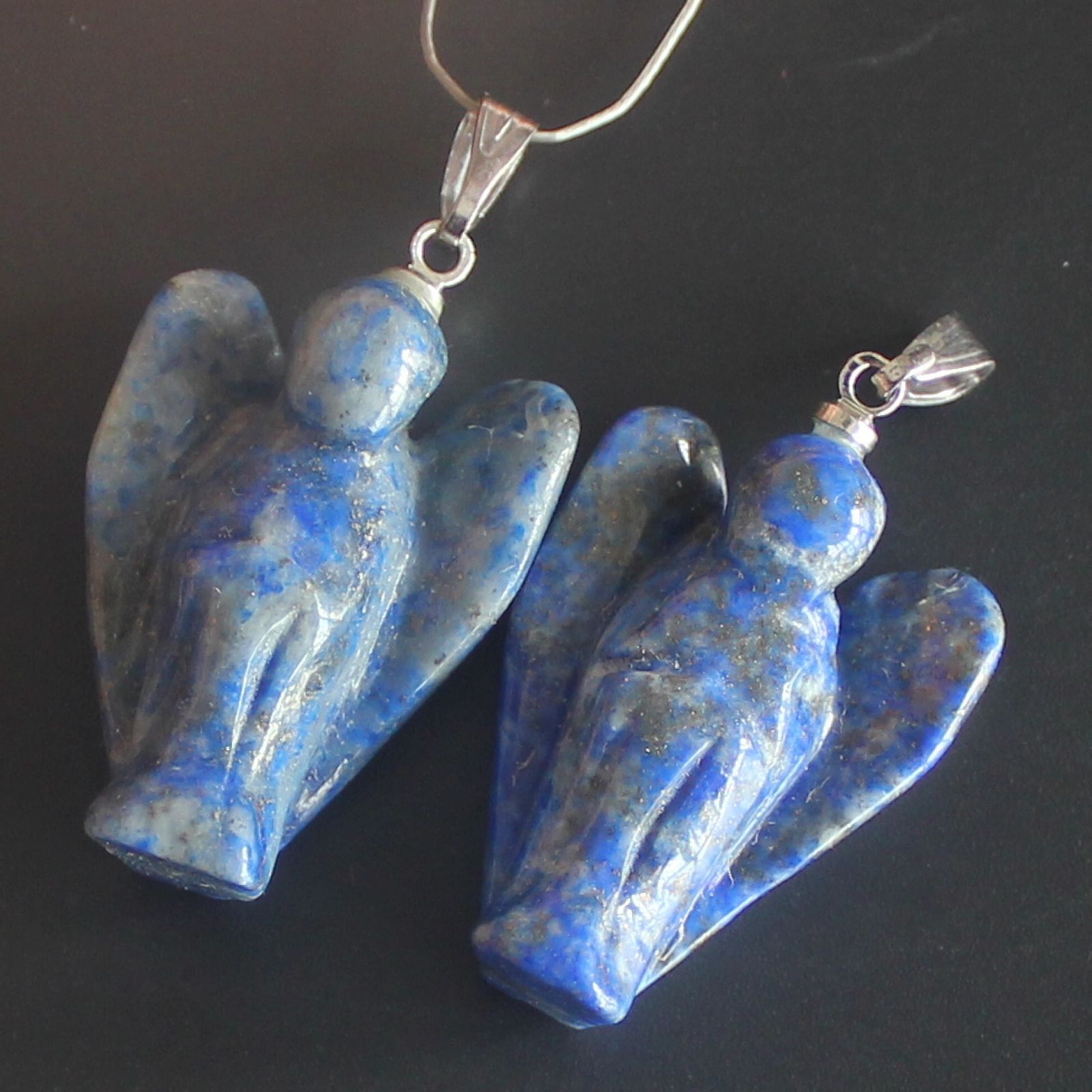 Handmade mini crystal angel pendant for necklace bracelet