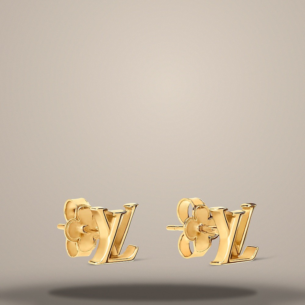 Louis Vuitton Iconic XS Earrings in Gold Metal M03973 157285724 [P]