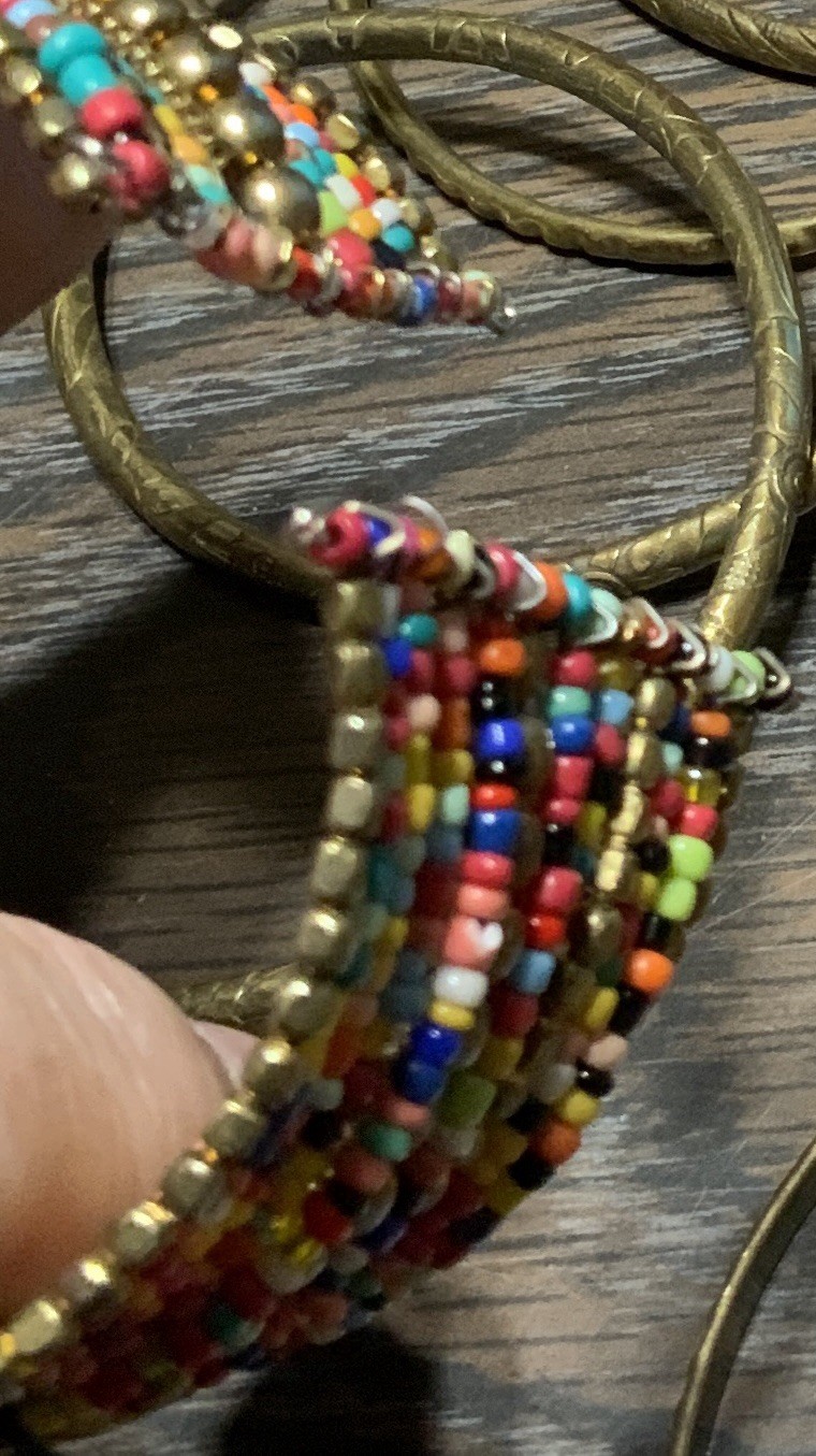 Sunsoul Bohemian Colored Turquoise Silver Wrist Bracelet Women Fits All Sizes