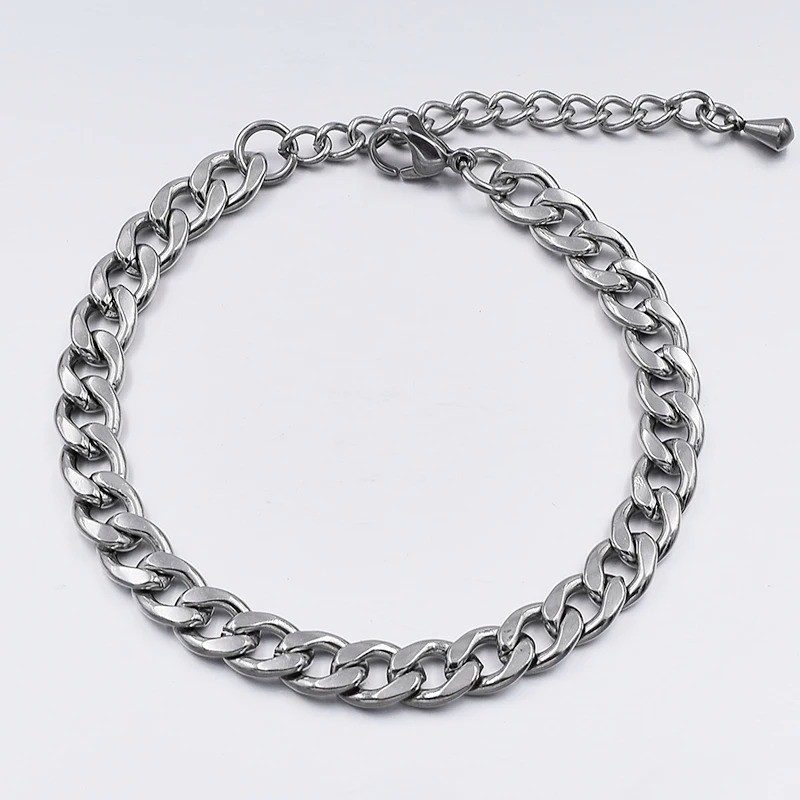 Stainless Steel Anklet Women Men Beach Foot Chain Ankle Bracelet Summer Jewelry