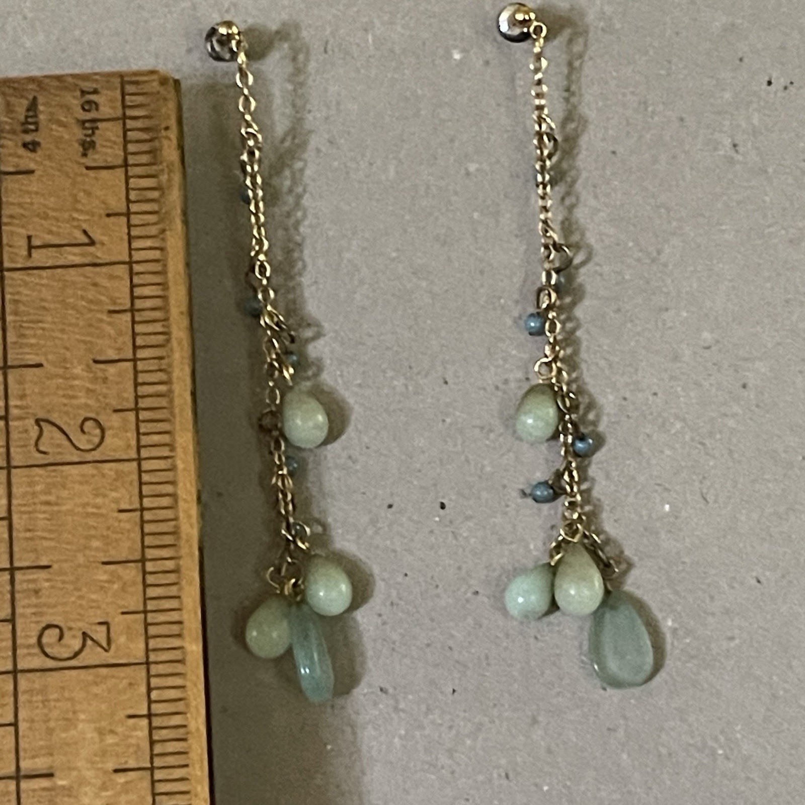 Earrings, Dangle Drop, Beaded