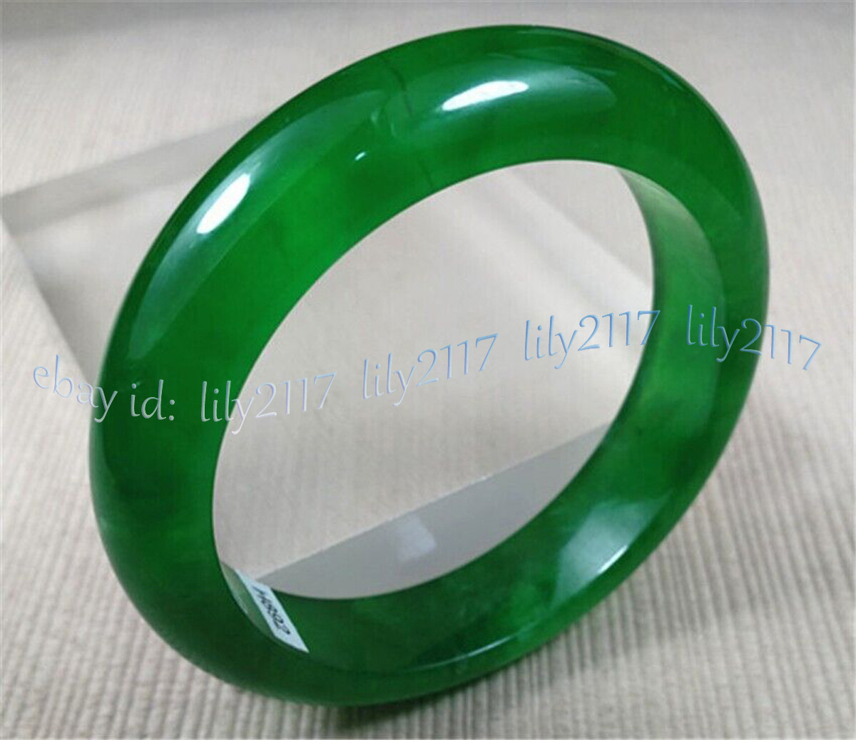 Real Natural Green Jade Jadeite Gemstone Bangle Bracelet Jewelry Amulet 56-64mm